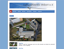 Tablet Screenshot of lsv-velbert.de